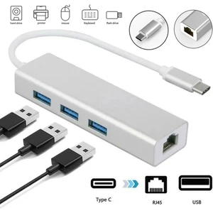 FC05 4ın1 USB 3.0 To RJ45 Ethernet Lan Dönüştürücü Çevirici Adaptör