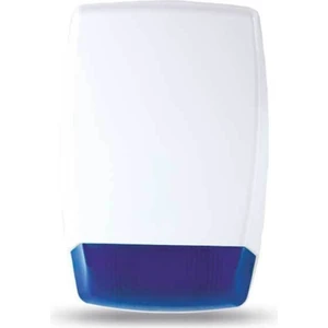 AS240M Yürüyen LED Göstergeli Flaşör Harici Siren Mavi Şarjlı 6V/280MAH Nicd Pil