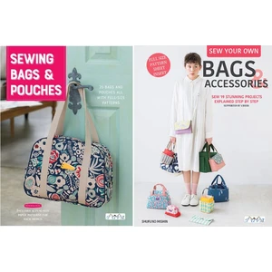 Sewing Bags & Pouches / Sew Your Own Bags & Accessories 2'li Çanta Dikiş Kitabı Seti (English)