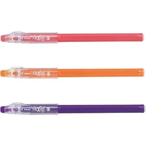 Frixion Ball Stick Roller Silinebilir Jel Kalem 0.7 mm Mercan-Turuncu-Mor