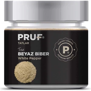 Beyaz Biber Öğütülmüş 210 Gr. Cam Kavanoz