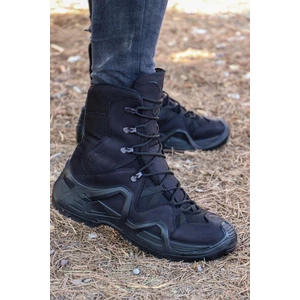 P1490 Siyah Tactical Su Geçirmez Deri Bot