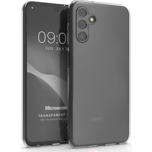 Samsung Galaxy A34 Kılıf Transparent Soft Beyaz