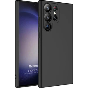 Samsung Galaxy S23 Ultra Kılıf Groovy Soft Siyah