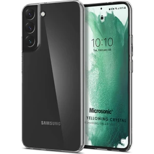 Samsung Galaxy S22 Kılıf Non Yellowing Crystal Clear Sararma Önleyici Kristal Şeffaf