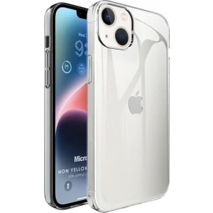 Apple iPhone 14 Kılıf Non Yellowing Crystal Clear Sararma Önleyici Kristal Şeffaf