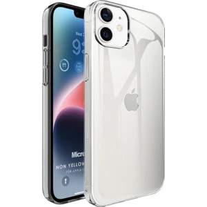 Apple iPhone 12 Kılıf Non Yellowing Crystal Clear Sararma Önleyici Kristal Şeffaf