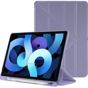 Apple iPad 10.nesil 10.9`` Kılıf (A2696-A2757-A2777) Origami Pencil Lila