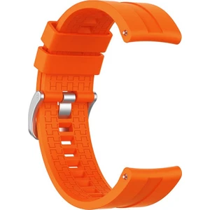 Garmin Vivoactive 4 Kordon, Silicone Rapidbands Turuncu