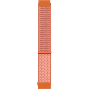 Garmin Forerunner 55 Hasırlı Kordon Woven Sport Loop Turuncu