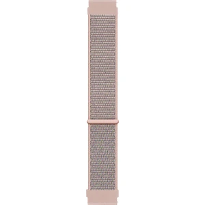 Garmin Forerunner 55 Hasırlı Kordon Woven Sport Loop Rose Gold