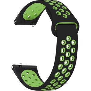Amazfit Gts 3 Rainbow Sport Band Kordon Siyah Yeşil
