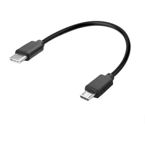 30/100CM Standarttype-C-Mikro USB Kablo Uzunluğu Tüm Type Port Için Kullanım - Siyah (Yurt Dışından)