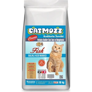 Classic Balıklı Yetişkin Kedi Maması 10 KG