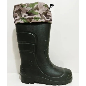 Areva Eva Su Geçirmez Içi Termal Çoraplı Kamuflaj Avcı Erkek Çizmesi ARS002 No:44