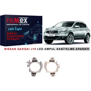 Nissan Qashqai J10 Far Tutucu LED Ampul Sabitleme Aparatı