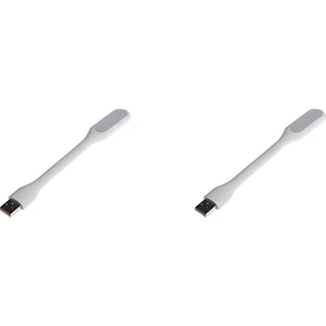 Esnek Taşınabilir USB LED Işık Lamba Gece Lambası ( 2 Adet ) Tüm USB Girişleriyle Uyumlu 17CM