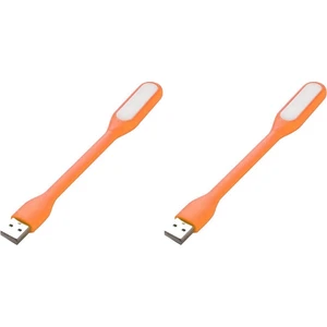 Esnek Taşınabilir USB LED Işık Lamba Gece Lambası ( 2 Adet ) Tüm USB Girişleriyle Uyumlu 17CM