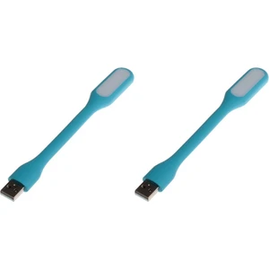 Esnek Taşınabilir USB LED Işık Lamba Gece Lambası ( 2 Adet ) Tüm USB Girişleriyle Uyumlu 17CM