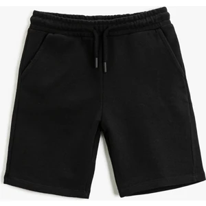 Basic Chino  Şort Beli Bağlamalı Cepli