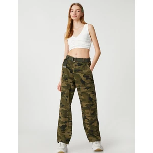 Crop Atlet Pamuklu Drapeli V Yaka Kolsuz