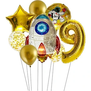 Çıtı Pıtı Store Galaxy Tema Parti Balon Seti