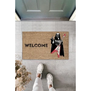 Dormot Home Modern Dijital Baskı - Kahverengi Star Wars, Darth Vader Gitar - Kapı Önü Paspası