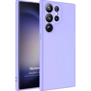 Samsung Galaxy S23 Ultra Kılıf Groovy Soft Lila
