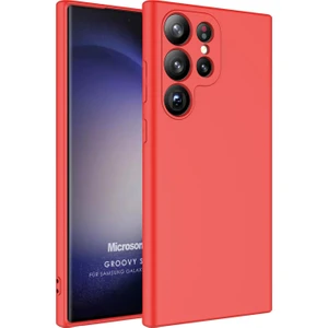 Samsung Galaxy S23 Ultra Kılıf Groovy Soft Kırmızı