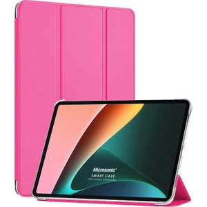 Xiaomi Redmi Pad Kılıf Slim Translucent Back Smart Cover Pembe