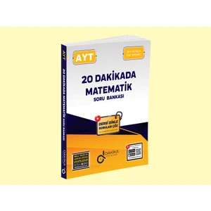 Dakika Yayınları Ayt 20 Dakikada Matematik Soru Bankası