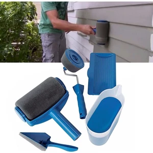 Damlatmayan Rulo Boya Fırçası Kolay Duvar Tavan Boyama Seti