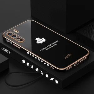 Shin-Wo Oppo A91 Için Telefon Kılıfı Silikon Elektrolizle Kaplanmış Darbeye Dayanıklı Kapak (Yurt Dışından)