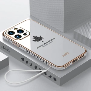 Shin-Wo iPhone 14 Pro Için Telefon Kılıfı Silikon Elektrolizle Kaplanmış Darbeye Dayanıklı Kapak (Yurt Dışından)