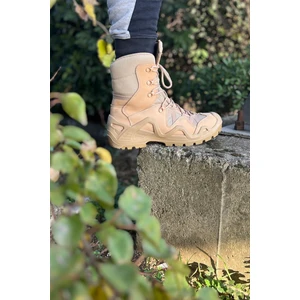 Mif Plus 1499 Nubuk Deri Çift Yoğunluklu Enjeksiyon Taban Askeri Outdoor Tactical Bot