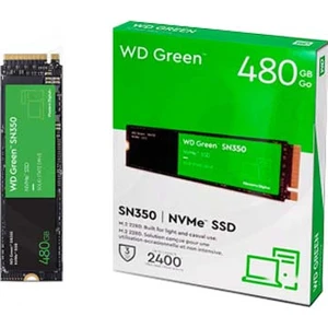 Wd Green SN350, S480G2G0C, 480GB, 2400/1650, Nvme Pcıe M.2, SSD