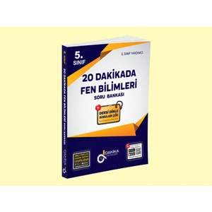 Dakika Yayınları 5. Sınıf 20 Dakikada Fen Bilimleri  Soru Bankası