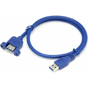 USB 3.0 Panel Tipi Erkek Dişi Uzatma Kablosu - Panel Mount - 30CM