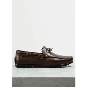 Deri Kahve Erkek Loafer SILVES