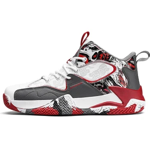 Yüksek Sneakers Erkek Basketbol Ayakkabısı (Yurt Dışından)