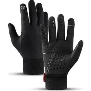 Hainan Shenda Dokunmatik Soğuk Su Geçirmez Eldiven - Siyah (Yurt Dışından)