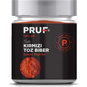 Toz Kırmızı Biber 130 Gr. Cam Kavanoz