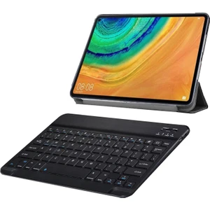 Huawei Matepad Pro 10.8 Inch Tablet 2in1 Set Delüx Leather Standlı Kılıf + Bluetooth Klavye - AL8108
