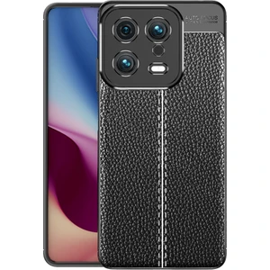 Xiaomi Mi 13 Deri Görünümlü Silikon Kılıf Voyo Kapak