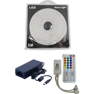Hazar Led Tuya Destekli Wifi Kontrollü 6X12MM Rgb Esnek Neon Şerit LED Set 5m