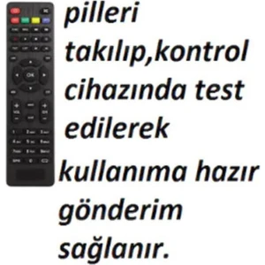 Teledünya Neta 8900 Hd Kumandası Kablo Net Türksat Kablo Tv