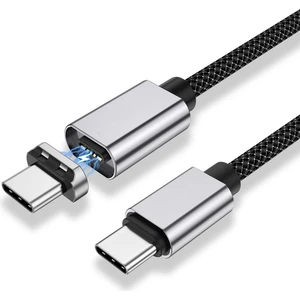 Pd 100W USB C USB Type Manyetik Kablo 5A Hızlı Şarj USB C Kablosu (Yurt Dışından)