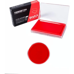 Stampa Mürekkep Baskı Pedi 10CMX7CM Siyah Mavi ve Kırmızı Kırmızı