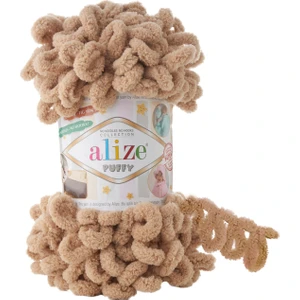 Puffy El Örgü Ipi (5 Li Paket) - 262-BEJ