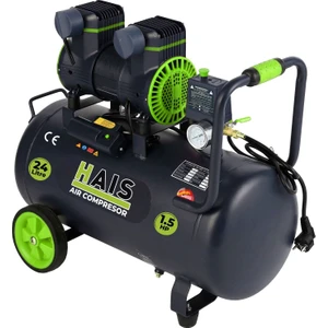 Hais 24 Litre Sessiz Yağsız Hava Kompresörü 1,5 Hp